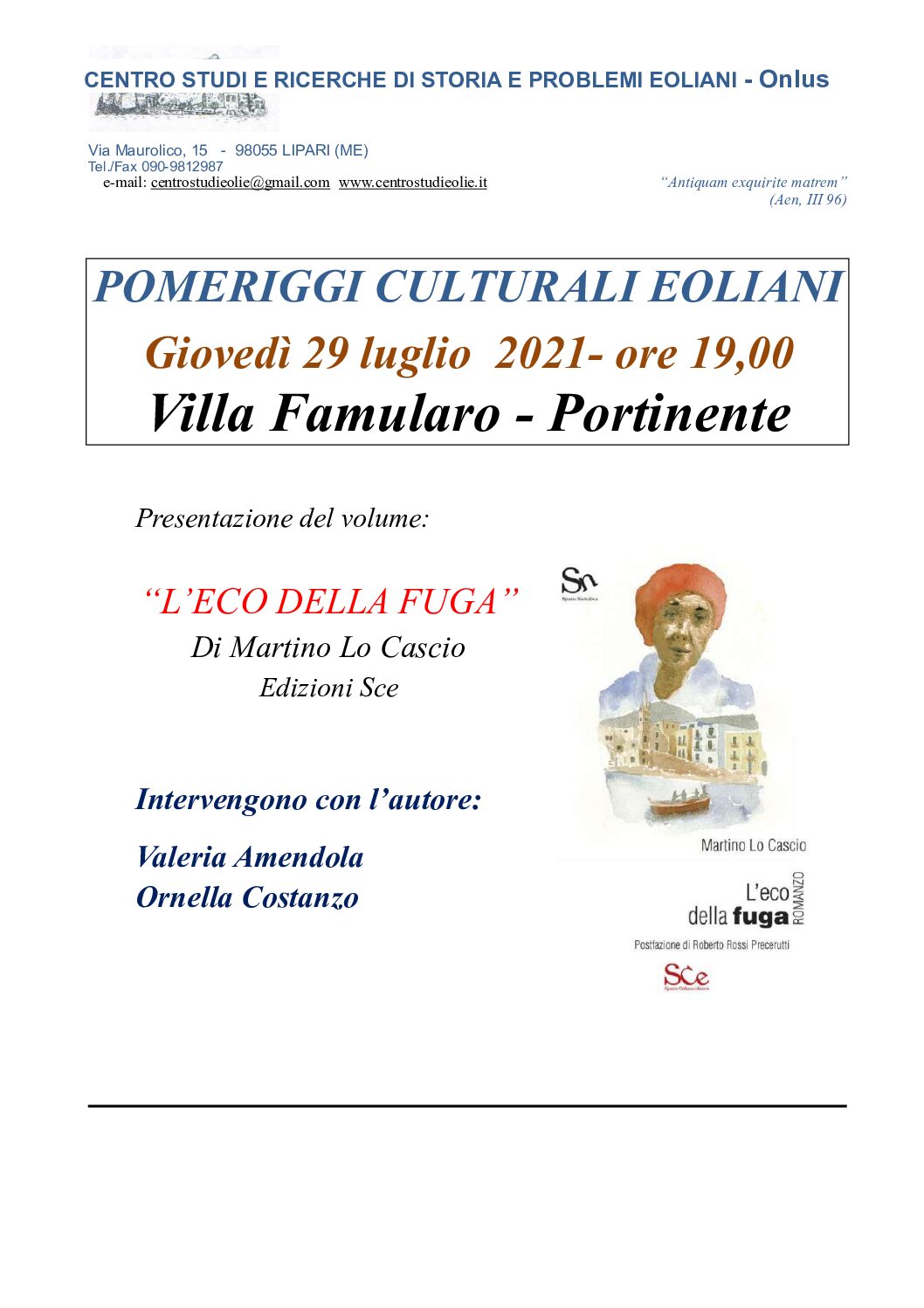 “L’eco della Fuga”