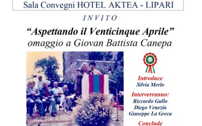 25 Aprile – Omaggio a Giovan Battista Canepa